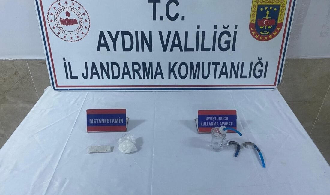 Aydın’ın Nazilli ilçesinde jandarma grupları tarafından gerçekleştirilen operasyonda 2 kuşkulu