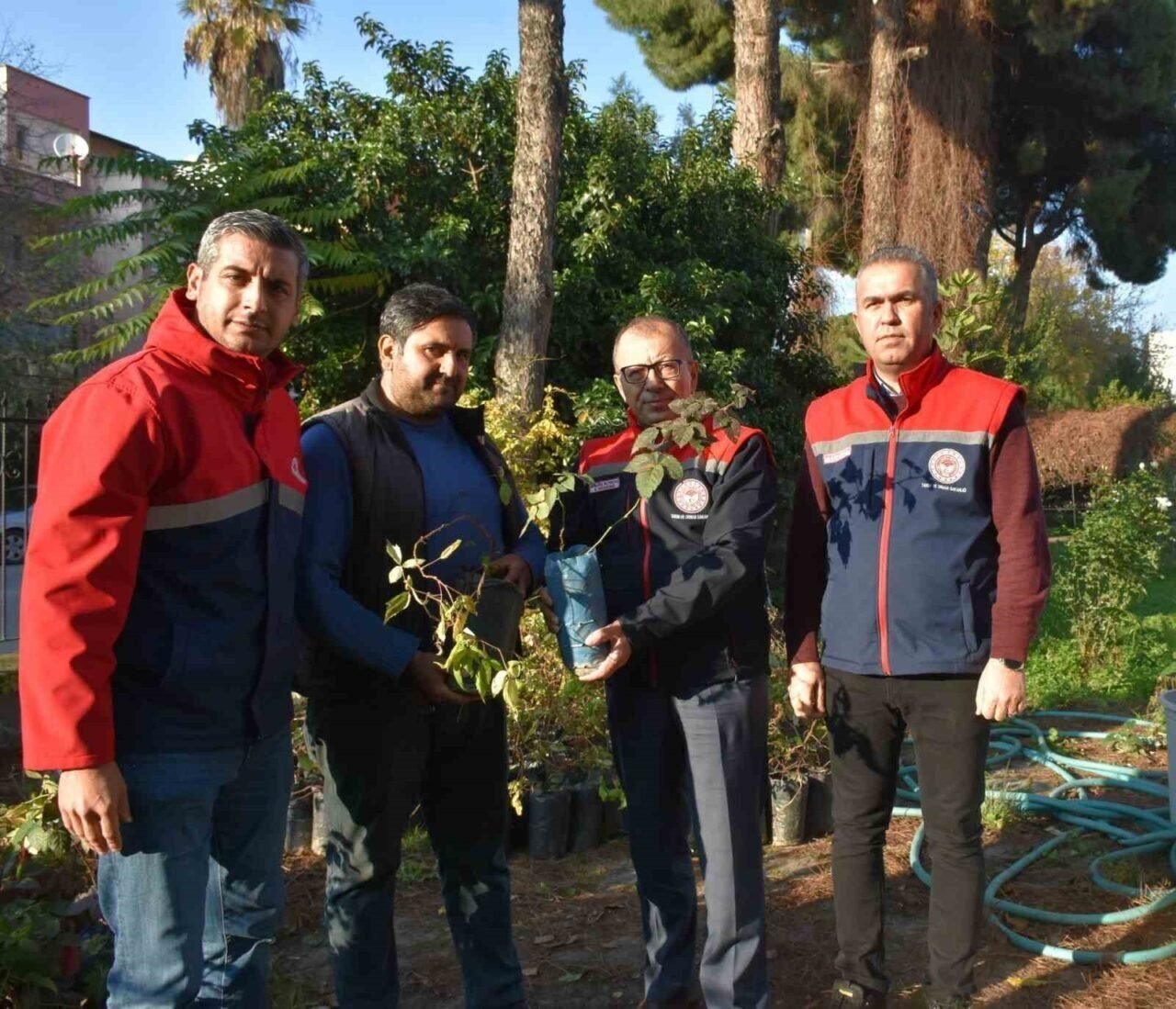 Aydın’da üreticilere fidan desteği