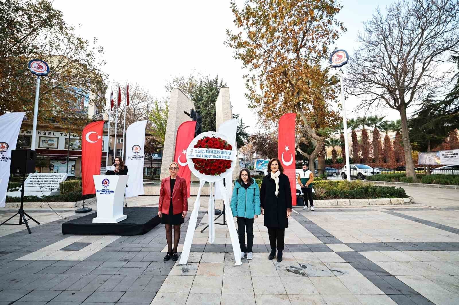 Denizli Büyükşehir Belediyesi Bayan Meclisi seçme ve seçilme hakkını kutladı