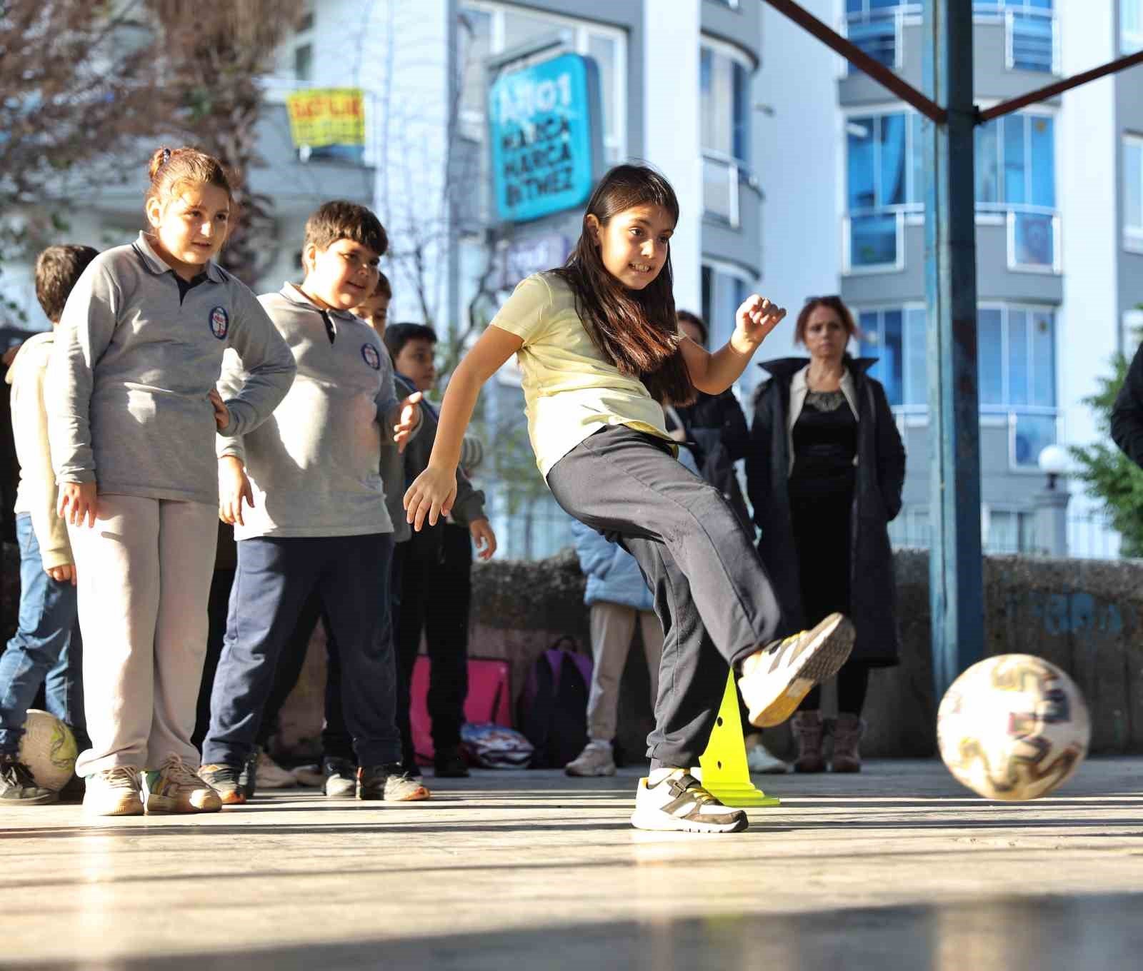 Dokuma’da çocuk ve gençler sporla buluştu