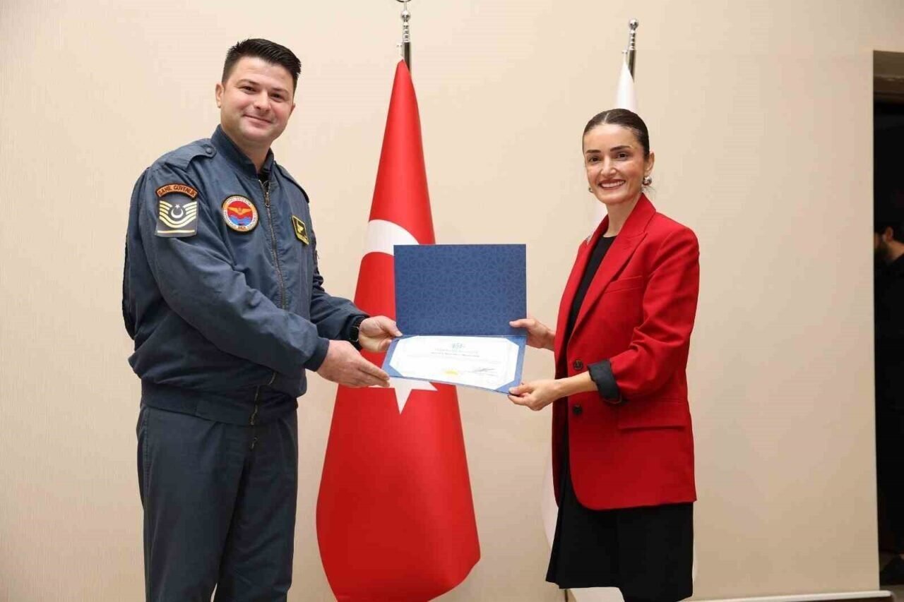 Gökyüzünün kahramanları ALKÜ’lü öğrencilerle buluştu