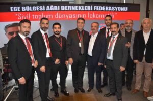 Ege Bölgesi Ağrı Dernekleri Federasyonu’nun 7. Olağan Genel Şurasında, Tekin