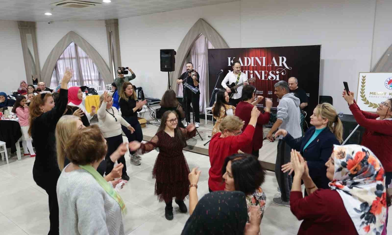 Kepez’de bayanlar gerilime orta verdi