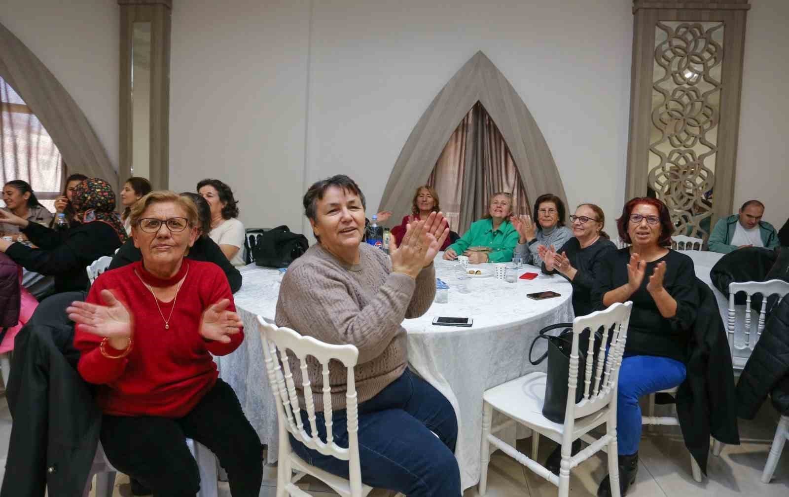 Kepez’de bayanlar gerilime orta verdi