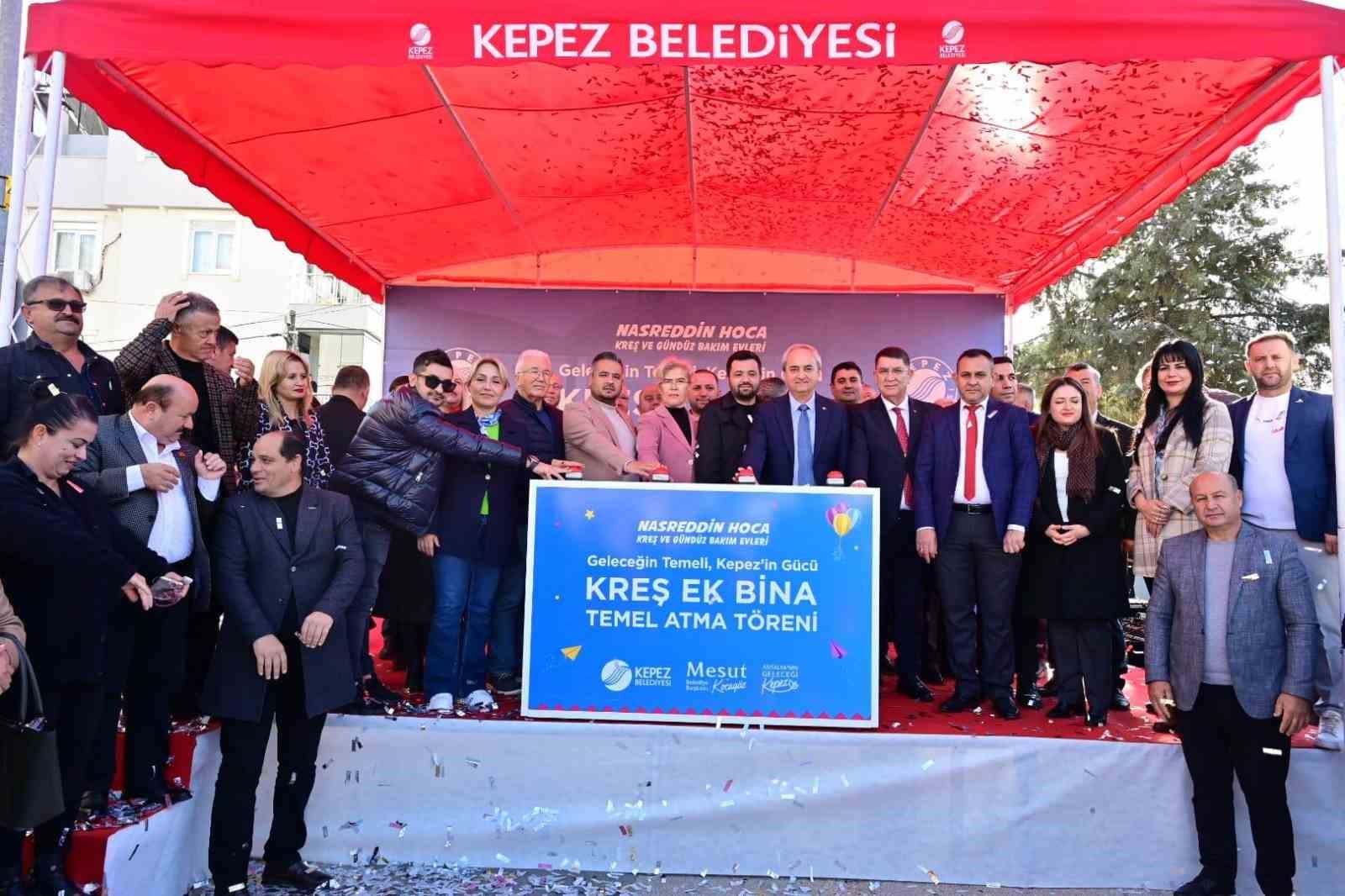 Kepez’den çalışan annelere kreş dayanağı