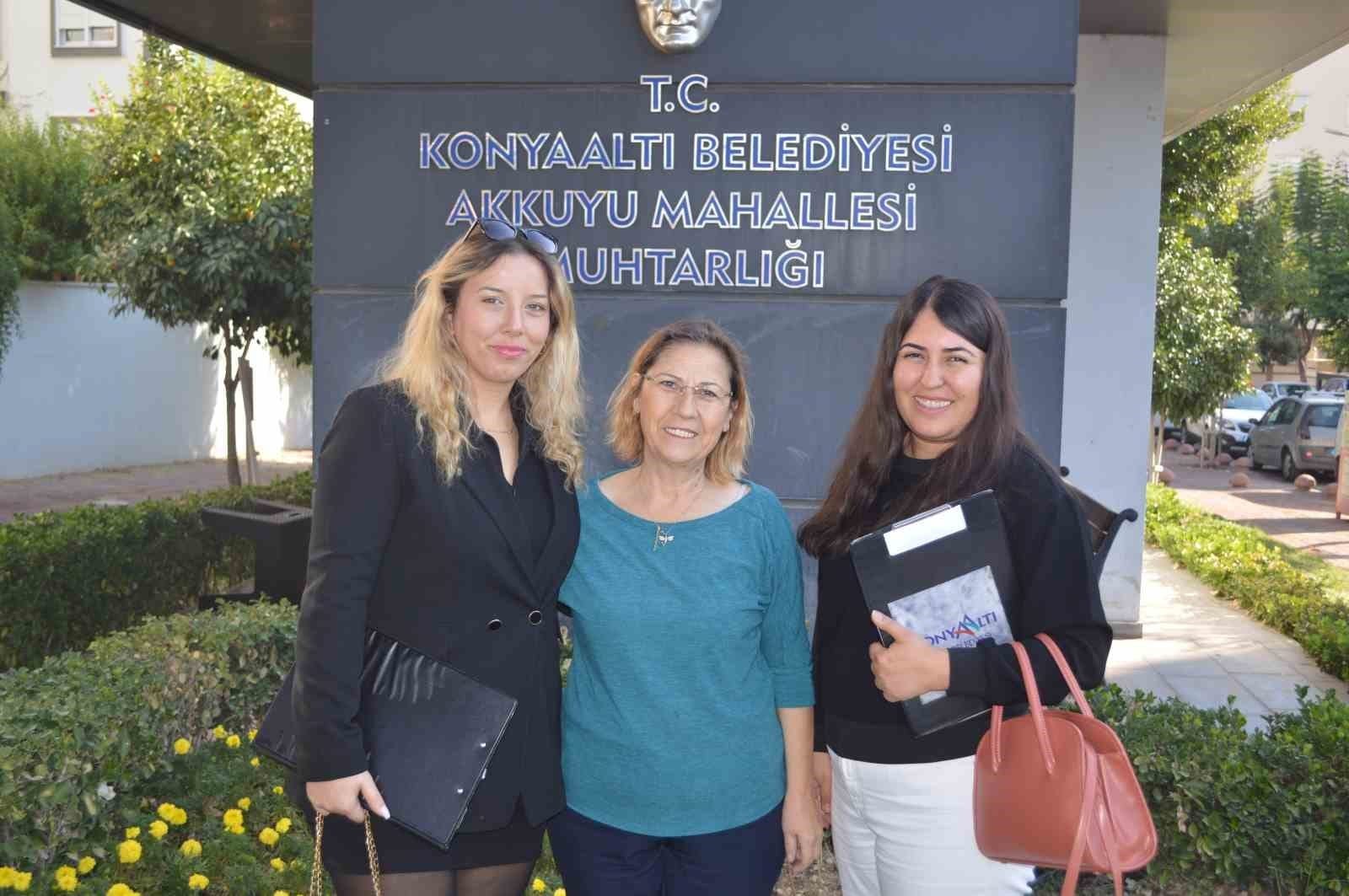 Konyaaltı Belediyesi’nden sosyal hizmet atağı