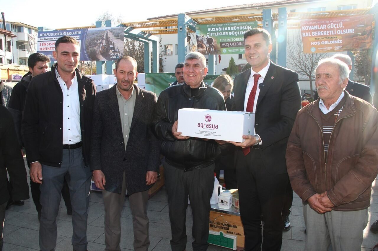 Kula’da tarım ve hayvancılığa Büyükşehir desteği