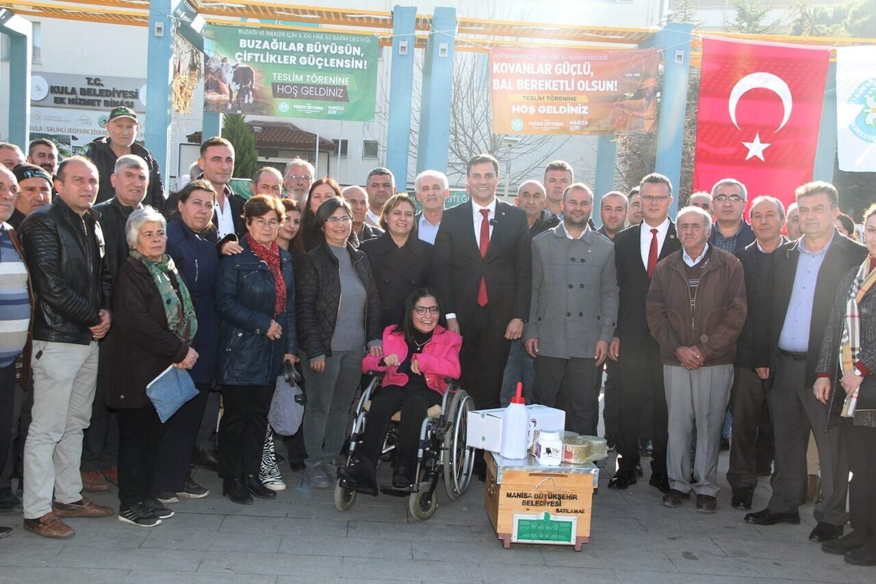 Kula’da tarım ve hayvancılığa Büyükşehir desteği