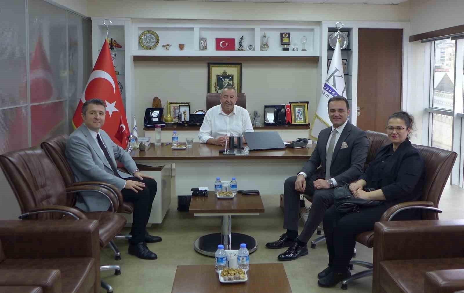 Kuşadası Ticaret Odası Yönetim Kurulu Lideri Serdar Akdoğan; Vakıfbank Aydın