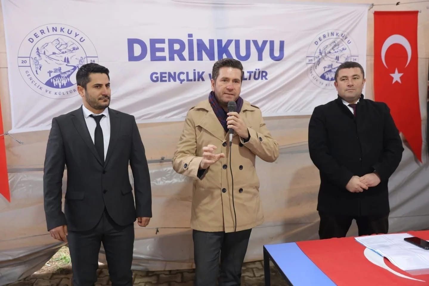 Lider Tatık, Derinkuyu Kültür Derneğini hizmete açtı