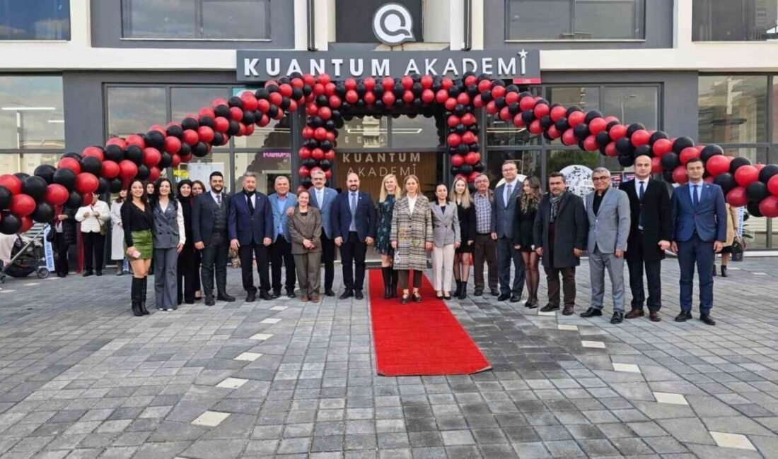 Aydın’ın yeni eğitim markası olmaya aday Kuantum Eğitim Kurumları Nazilli’de
