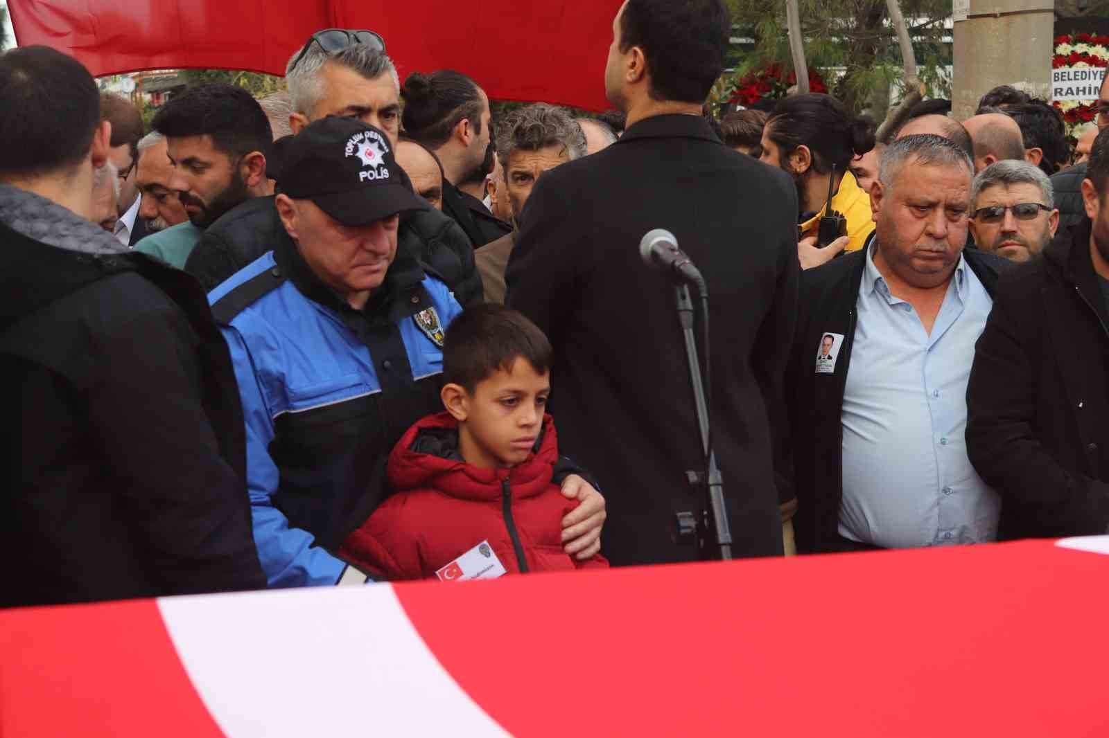 Şehit babaya son bakış