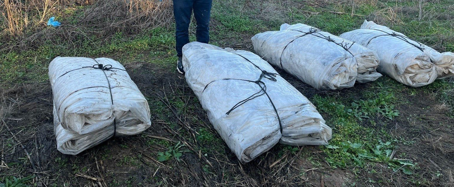 Sera naylonlarını çalan kuşkulu jandarmaya takıldı