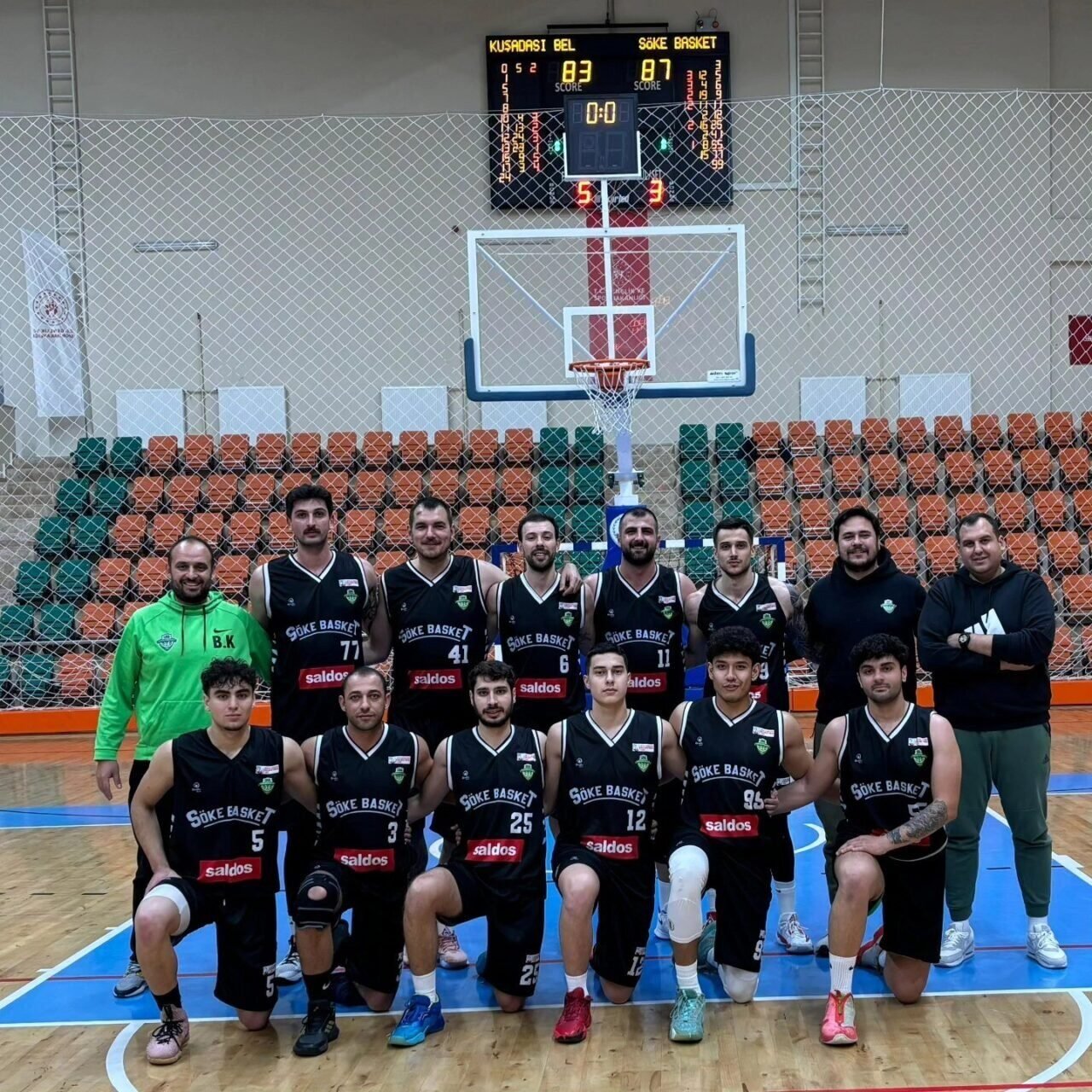 Söke Basket, gruptan birinci çıkmayı garantiledi