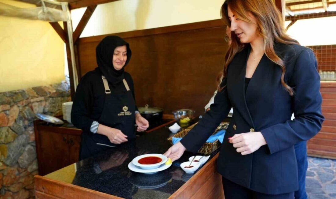 Tarihi Alanya Kalesi’nde bulunan Alanya Belediyesi Mutfak Kültür Evi, vatandaş