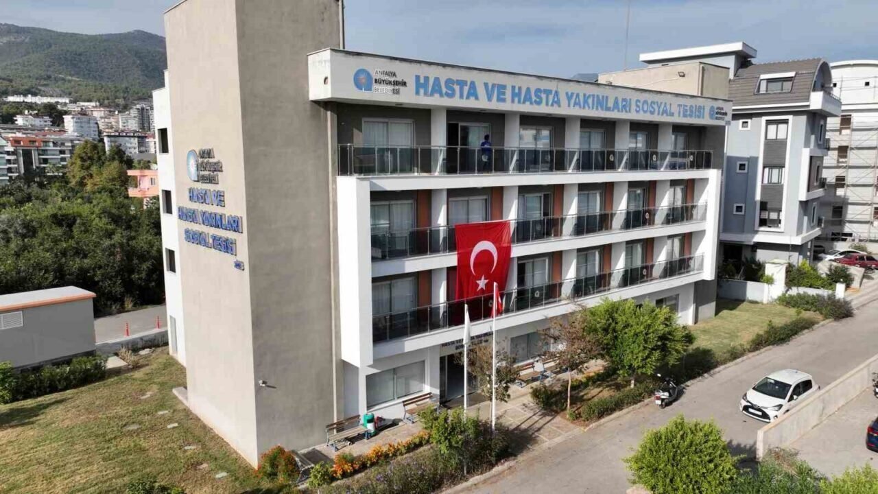 Alanya Hasta ve Hasta Yakınları Sosyal Tesisi 2024’te bin 405 kişiye hizmet verdi