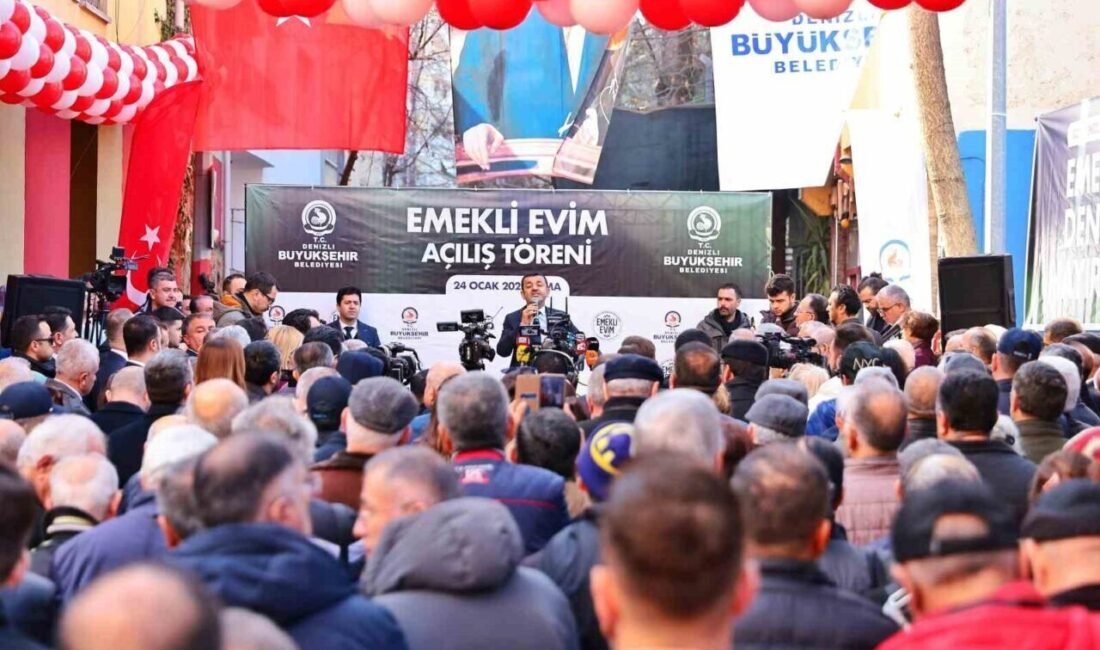 Denizli Büyükşehir Belediyesi, emeklilerin sosyalleşip kaliteli zaman geçirebileceği kentin ilk