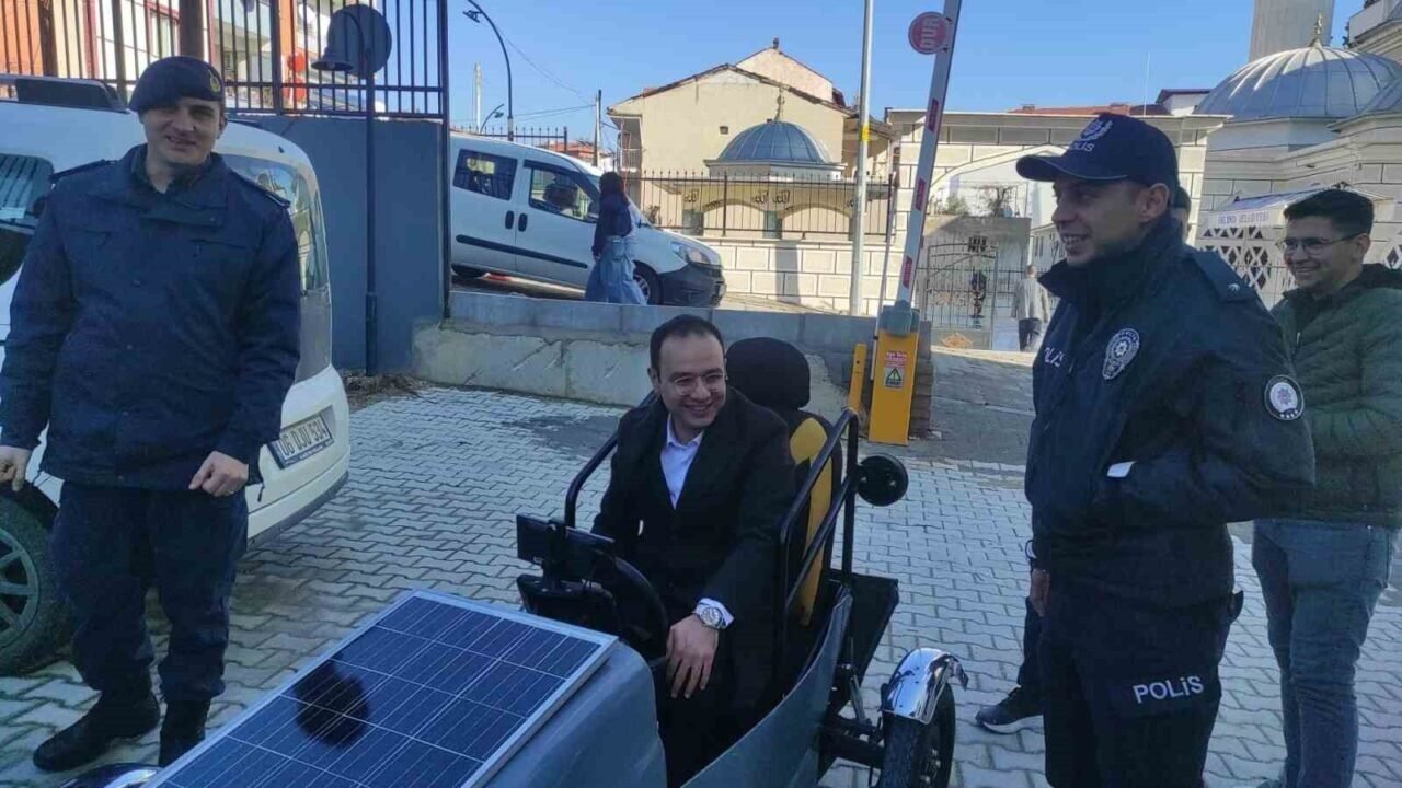 Hurda parçalar elektrikli araca dönüştü