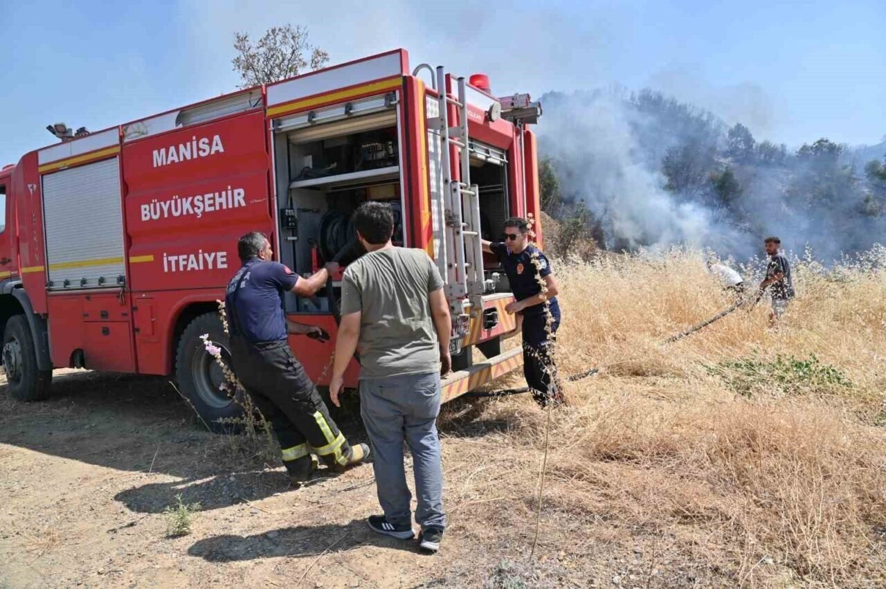 Manisa İtfaiyesi 2024’te 16 bin olaya müdahale etti