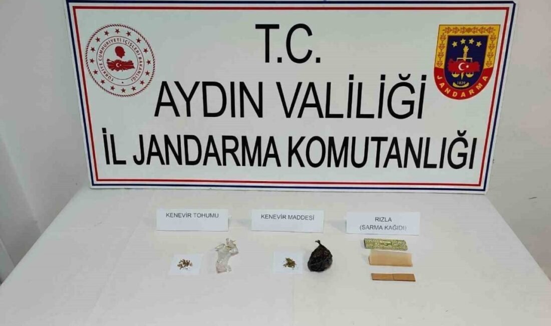 Aydın’ın 5 ilçesinde uyuşturucu kullandığı tespit edilen 9 kişi jandarma