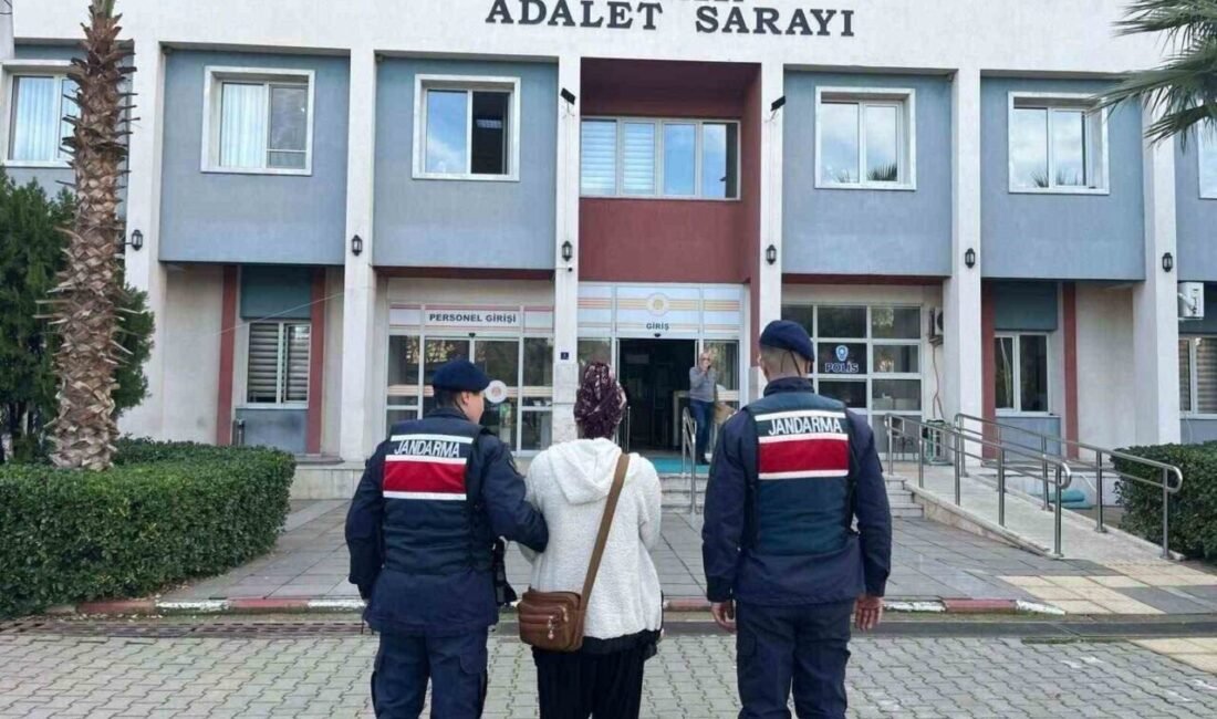 Aydın’ın Nazilli ilçesinde uyuşturucu suçundan aranan 1 kişi jandarma ekiplerince