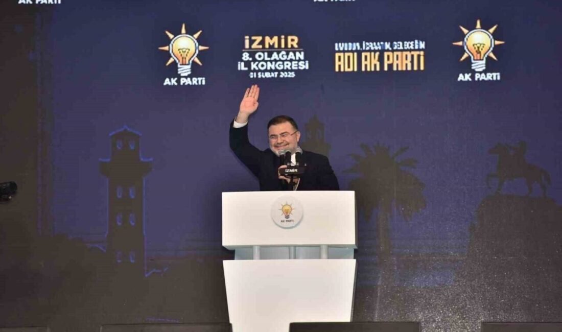 AK Parti İzmir’de 8’inci Olağan İl Kongresi heyecanı başladı. AK