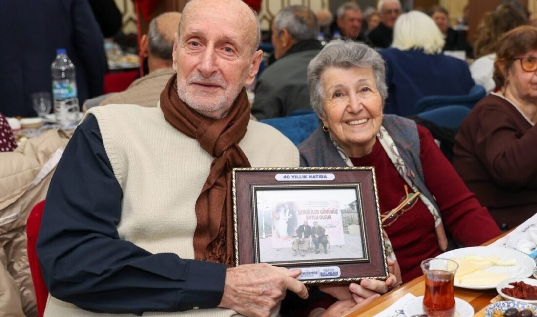 Yunusemre Belediyesi, 14 Şubat Sevgililer Günü’nde 40 yıldan uzun süre