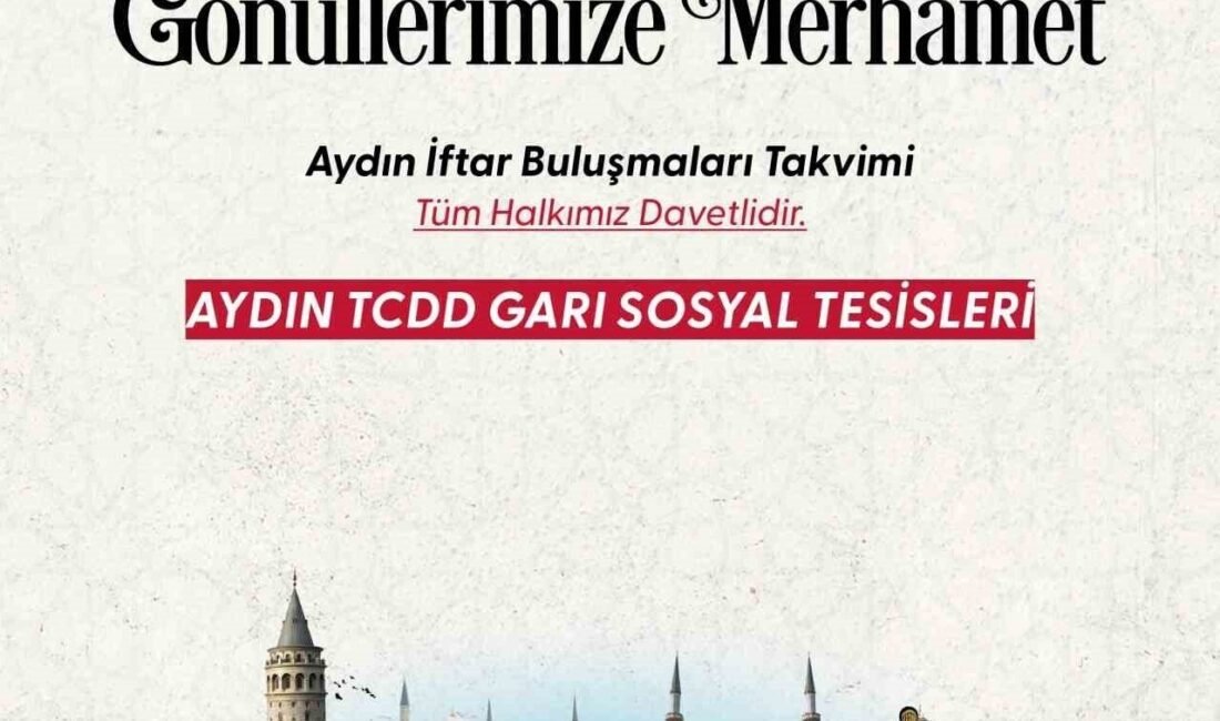 Aydın Vakıflar Bölge Müdürlüğü Ramazan boyunca iftar verecek Aydın Vakıflar Bölge Müdürlüğü Ramazan ayı boyunca TCDD Garı Sosyal
