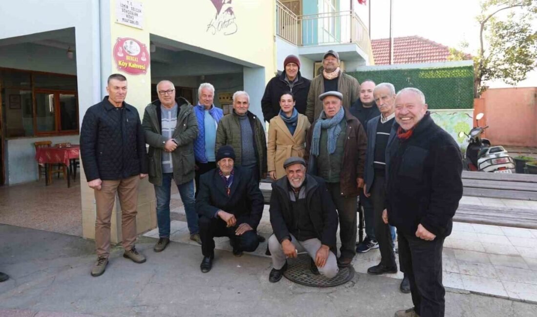 Selçuk Belediye Başkanı Filiz Ceritoğlu Sengel Gökçealan’da vatandaşlarla bir araya