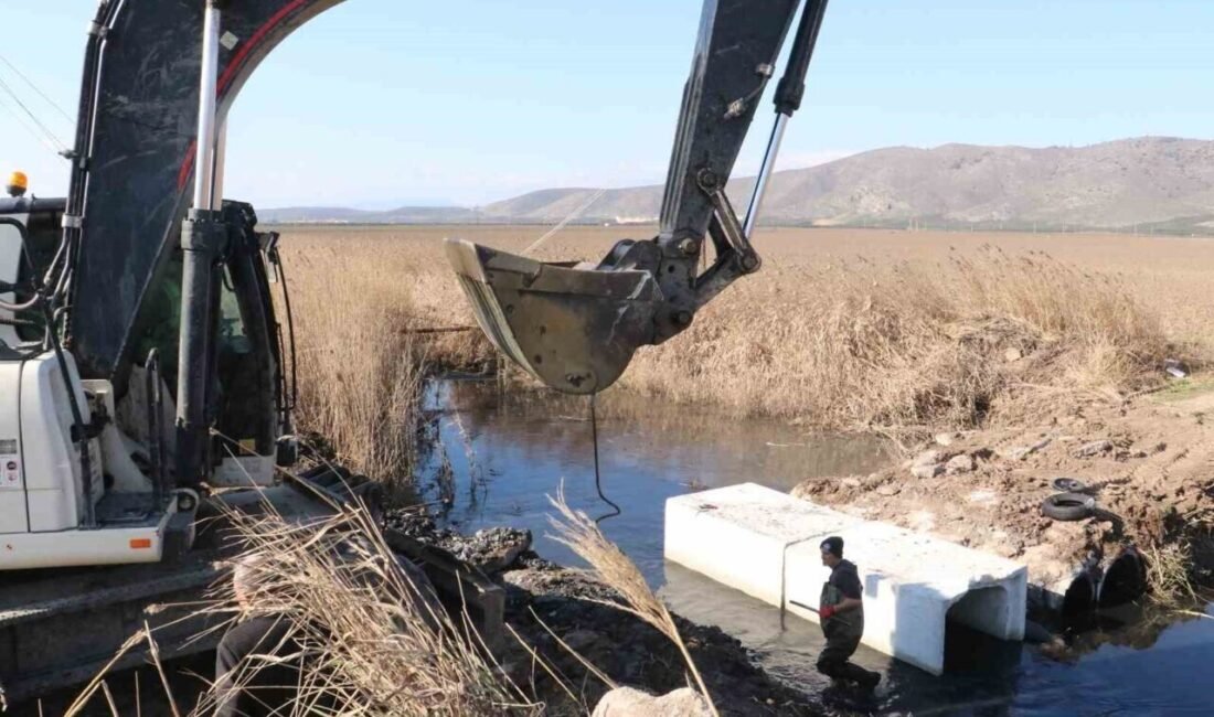 Manisa Büyükşehir Belediyesi, dere yataklarında yaptığı temizlik ve düzenlemeler ile