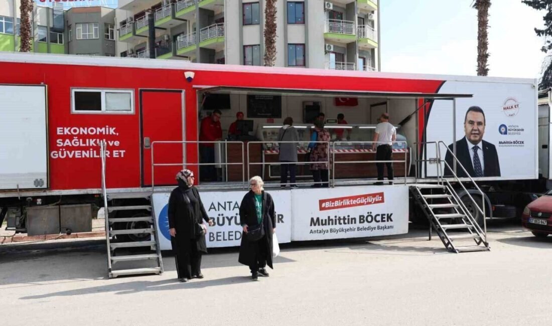 Antalya Büyükşehir Belediye Başkanı Muhittin Böcek’in Antalyalıları uygun fiyatlı, sağlıklı