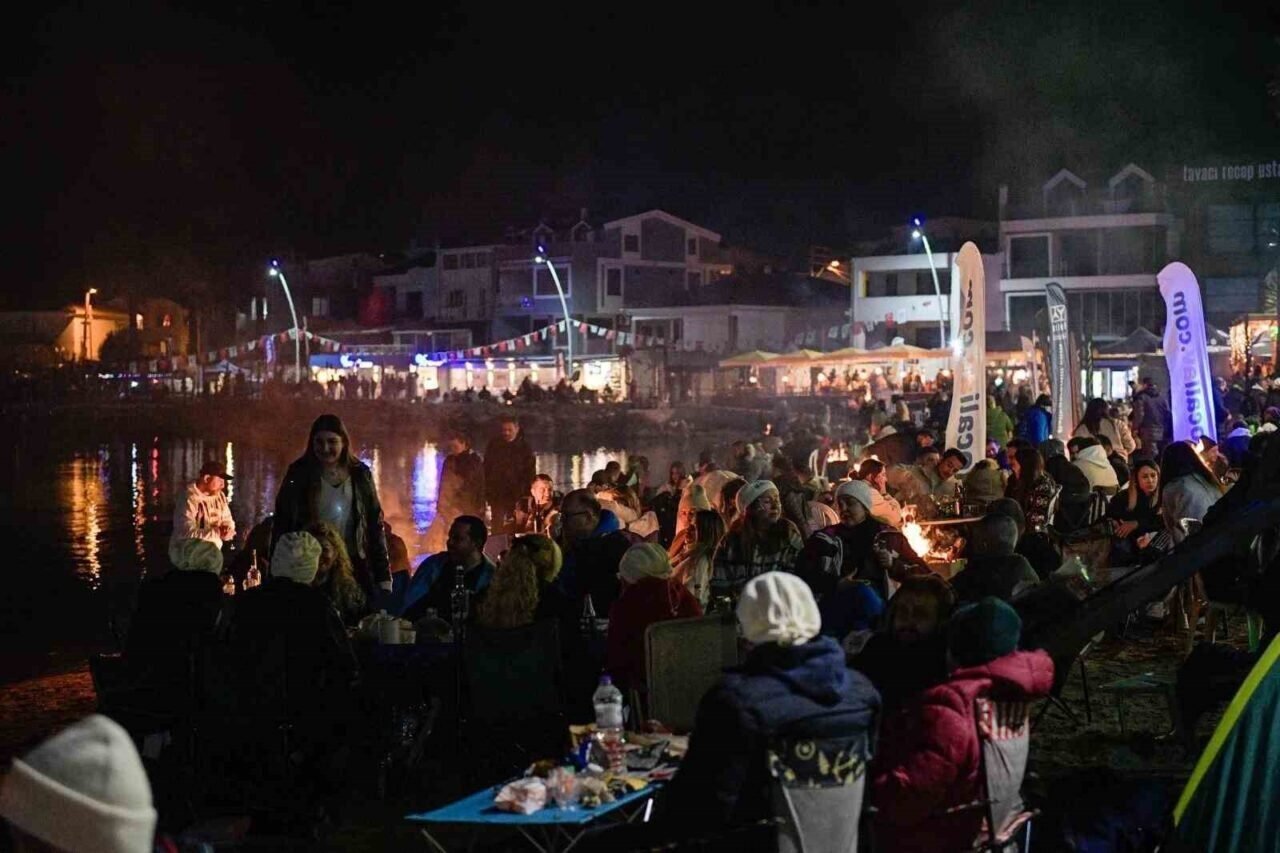 Mordoğan’da balık avı heyecanı