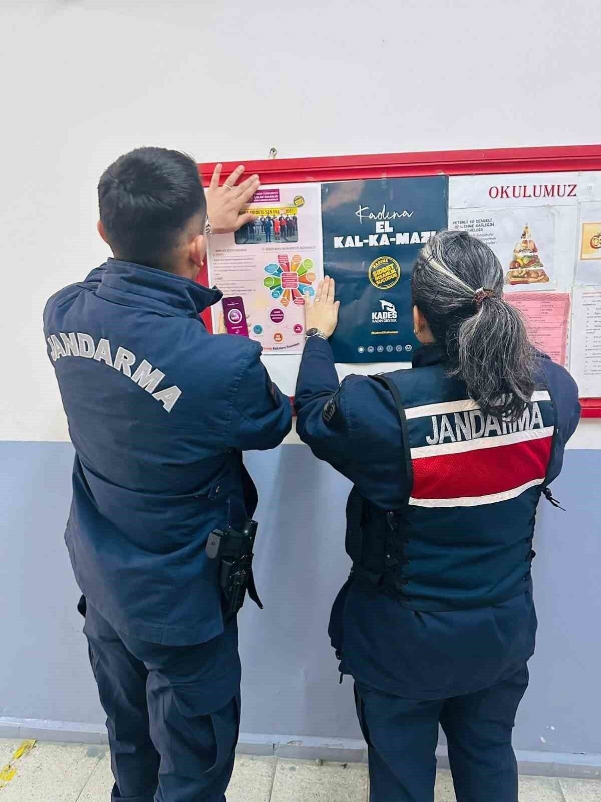 Söke’de öğrenciler jandarma tarafından bilgilendirildi