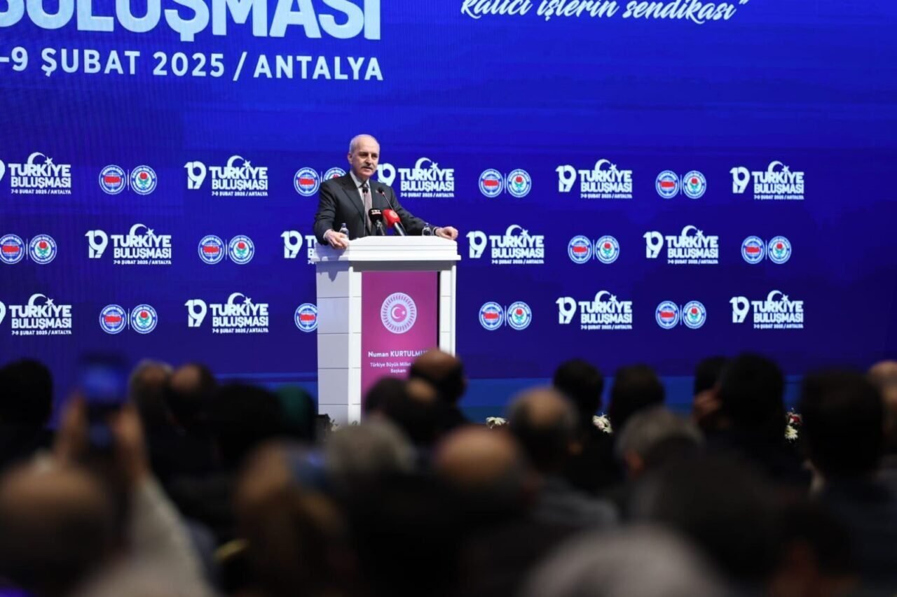 TBMM Başkanı Numan Kurtulmuş: "Filistin toprakları Trump ve şirketlerinin satılık kupon arazileri değildir"