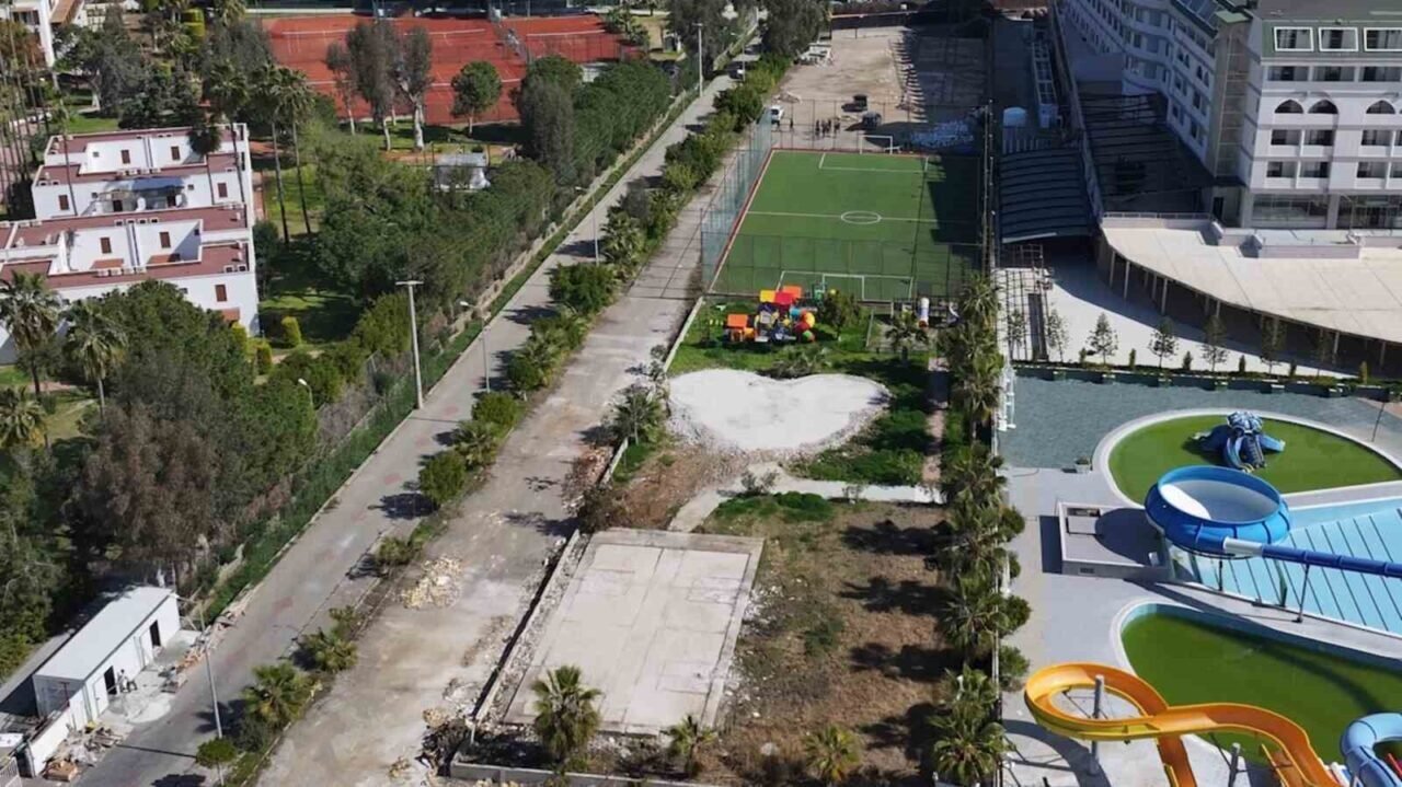 Alanya’da 10 dönümlük arazi halkın kullanımına açıldı