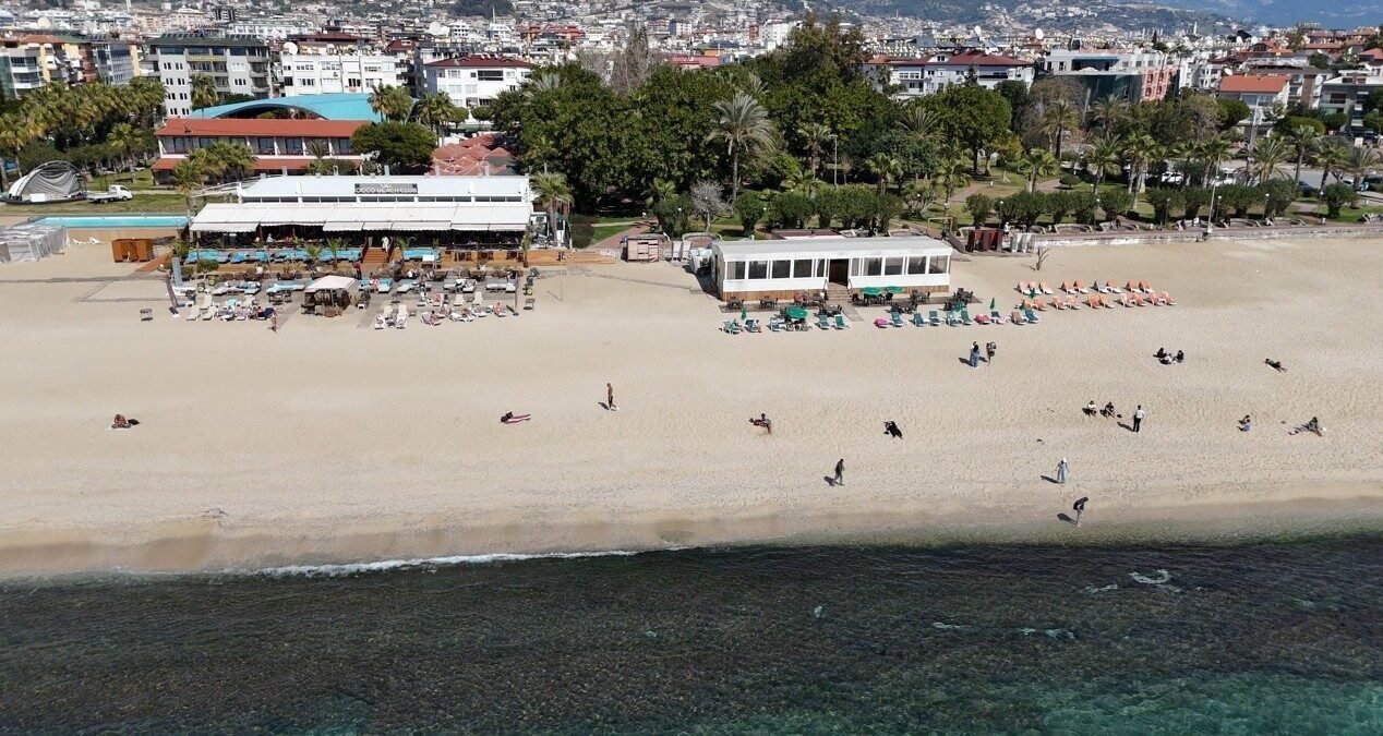 Alanya’da Mart ayında yaz havası