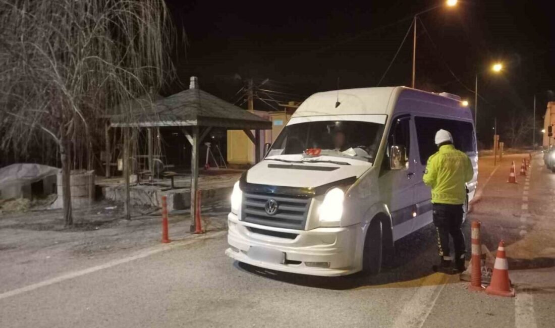 Antalya’da helikopter ve dron destekli denetimlerde 54 bin 105 araç