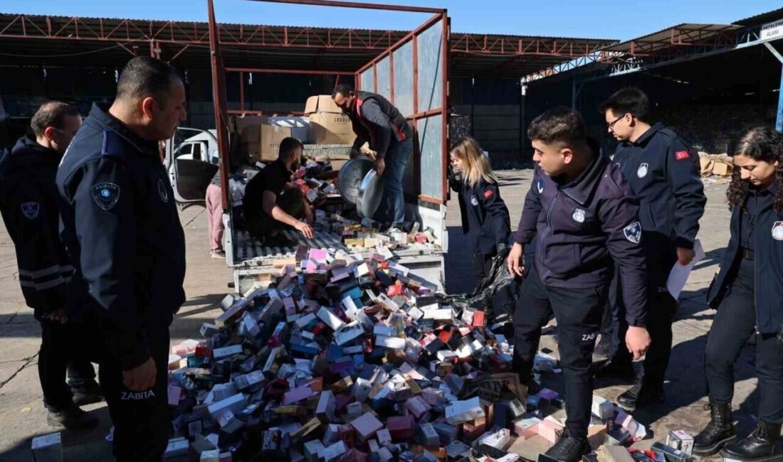 Antalya’da insan cildine ve sağlığına zararlı 2 bin 315 adet