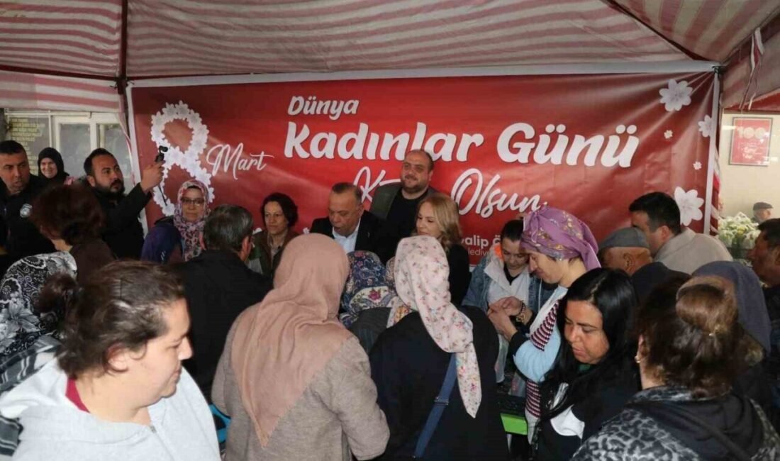 Bozdoğan Belediye Başkanı Mustafa Galip Özel, 8 Mart Dünya Kadınlar