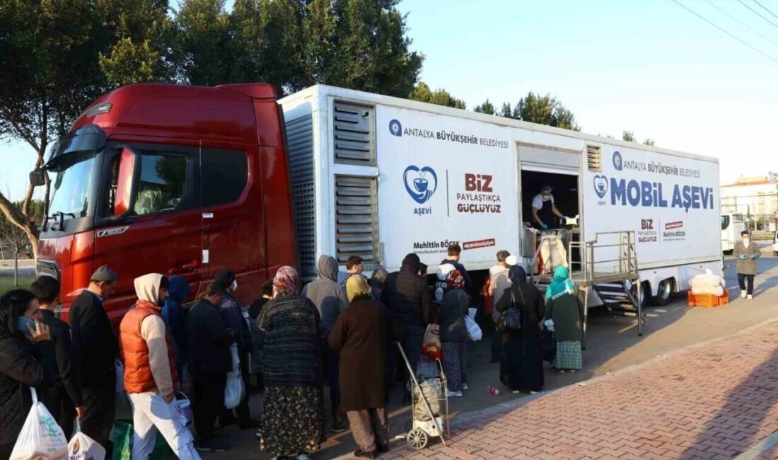 Antalya Büyükşehir Belediyesi, Ramazan ayının ilk gününde Kepez ilçesi Hüsnü