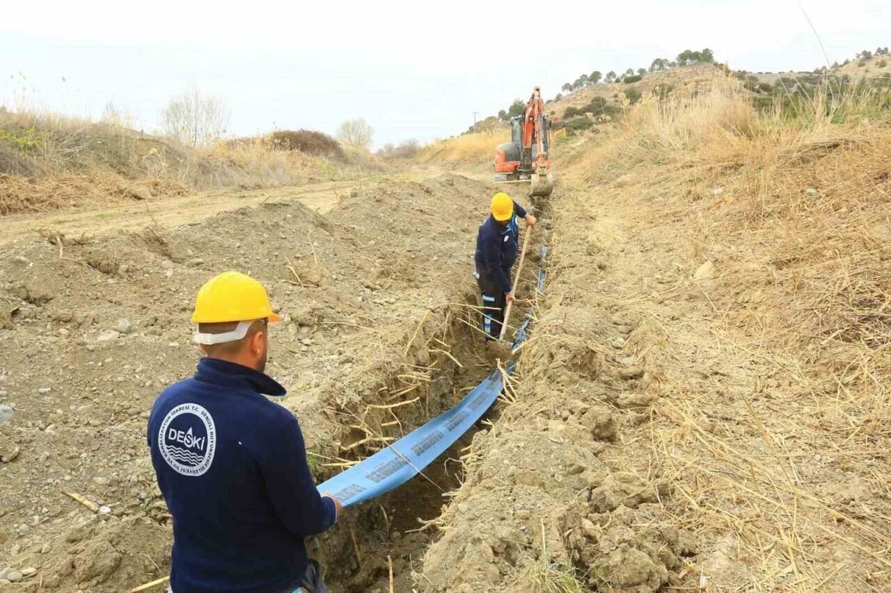 DESKİ’den Kaklık’a sağlıklı içme suyu hattı