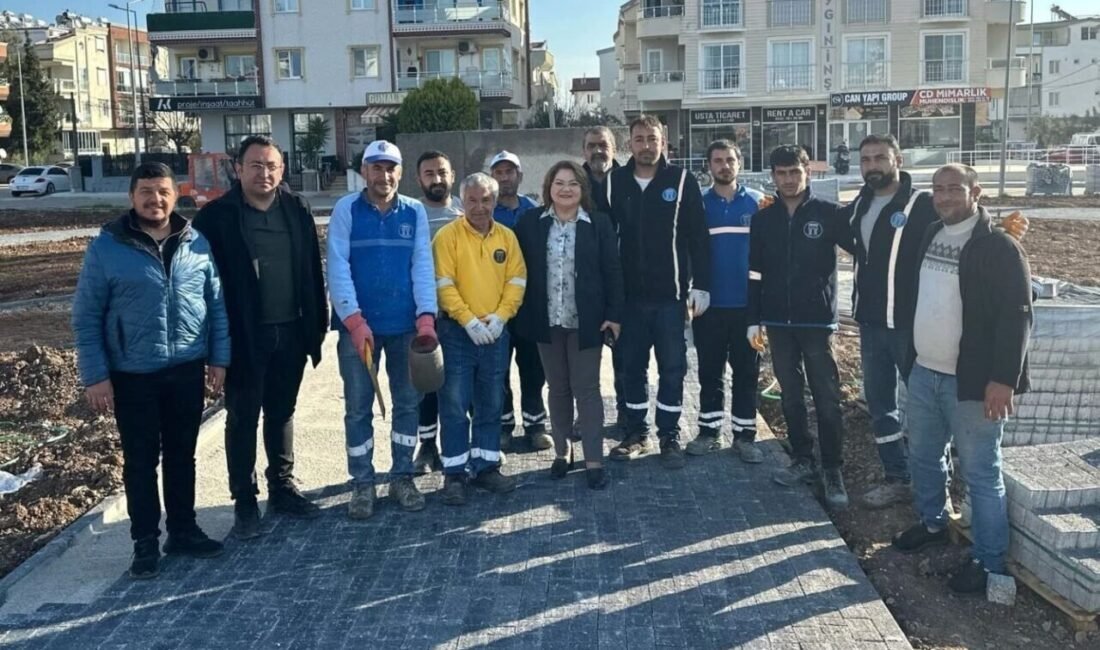 Didim Belediyesi, Cumhuriyet Mahallesi İnönü Bulvarı’nda hayata geçireceği park projesiyle