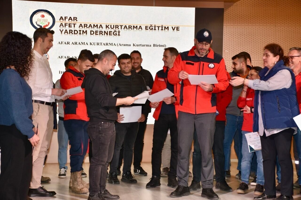 Germencik’te belediye personellerine afet eğitimi