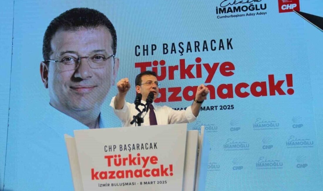 İZMİR (İHA) – Cumhuriyet Halk Partisi’nin (CHP) Cumhurbaşkanlığı Ön Seçimi