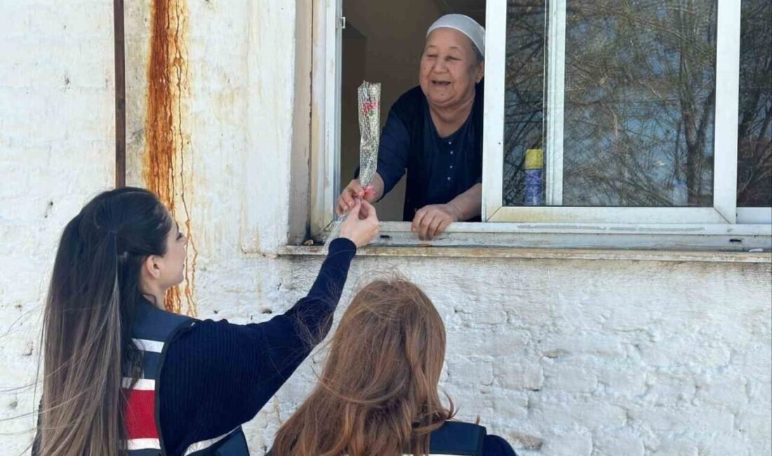 Aydın’ın Efeler ilçesinde yaşayan yaşlı çınarları unutmayan jandarma ekipleri, hayat