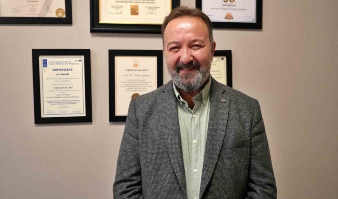 Medstar Antalya Hastanesi Genel Cerrahi Bölümü’nden Prof. Dr. İsmail Gömceli,