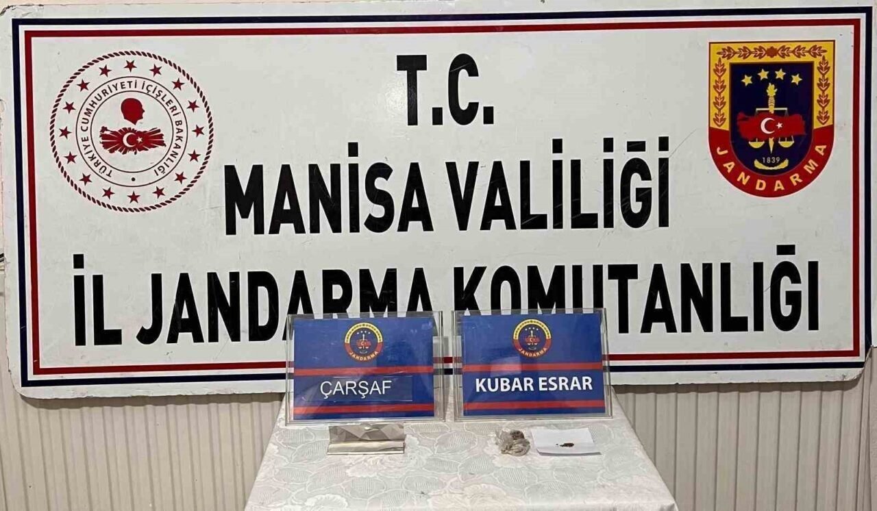 Manisa’da uyuşturucu operasyonu: 2 tutuklama