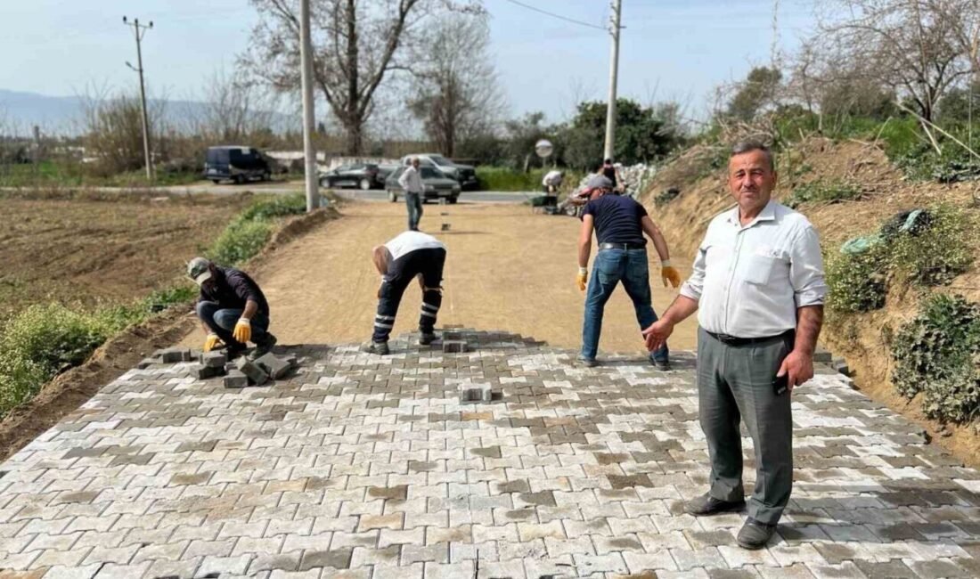 Nazilli Belediyesi Fen İşleri Müdürlüğü ekipleri, Güzelköy Mahallesi bağ evleri