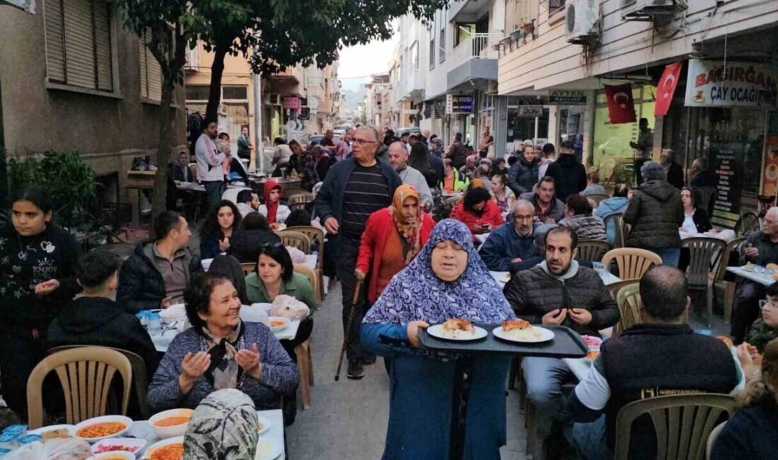 Aydın’ın Nazilli ilçesinde ilçenin en renkli sokakları arasında yer alan