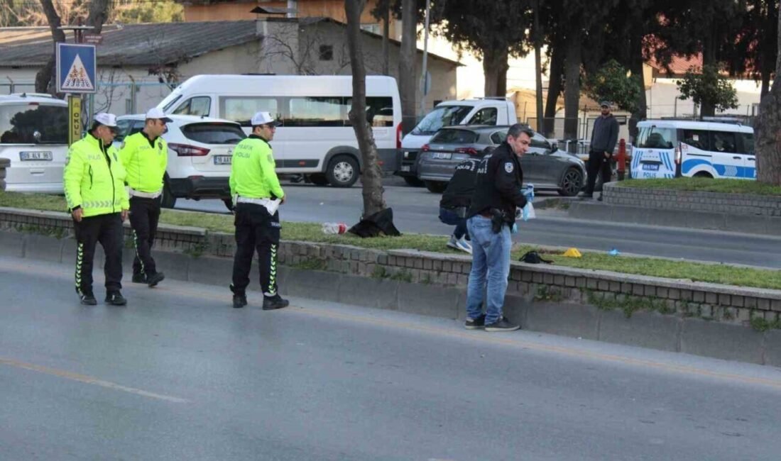 Aydın’ın Efeler ilçesinde yolun karşısına geçmek isterken otomobilin çarptığı yaşlı